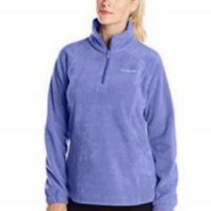 Columbia Purple Fleece Quarter Zip